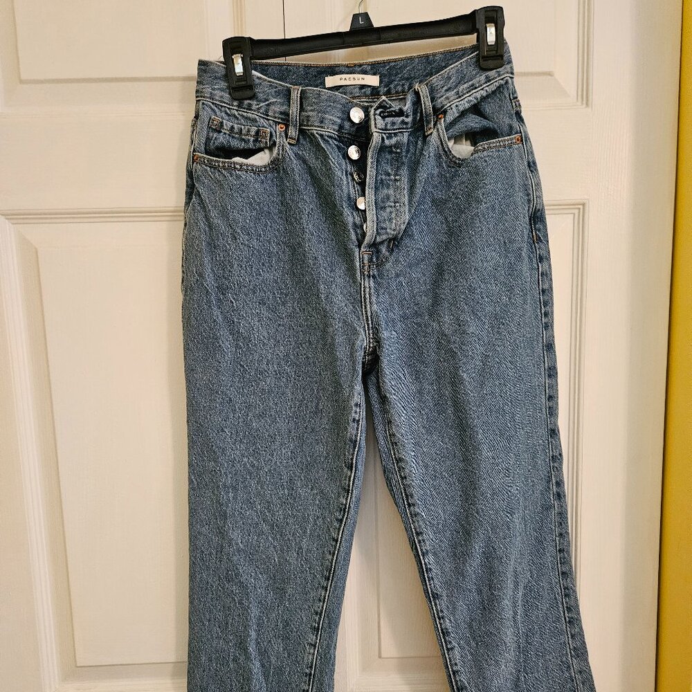 Pacsun high rise straight jeans 27L